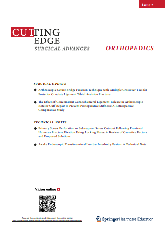 Cutting Edge Orthopedics - 2020, Issue 2